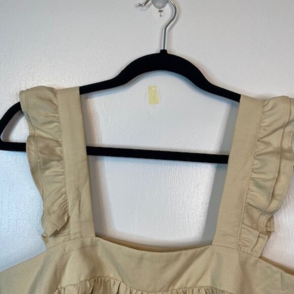 BOG Collective Tan crop top sleeveless - Picture 8 of 9
